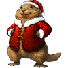 Marmots Christmas / Santa