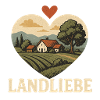 Country Love Heart Landscape