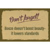 Booze Doesn't Boost Beauty – Lowers Standards