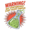 Lab Technician Warning May Spontaneously Scientist