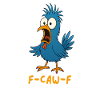 F-Caw-F Chicken Blue