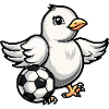 Dove Cartoon Football