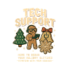 Vintage teknisk support Retro IT jul