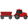 Tractor with trailer