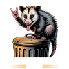 Funny Opossum