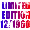 65th Birthday Limited Edition 12/1960