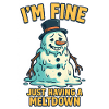 Melting Snowman