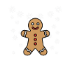 Gingerbread Christmas Merry Christmas