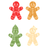 Santa Claus Gingerbread Christmas