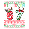 67 Christmas Funny Six Seven Meme
