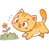 Curious Kitten in the Garden