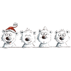 Happy Polar Bear Team Christmas