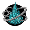 Azure Turquoise Crystal Orbit