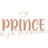 Prince to his mother
