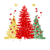 God jul snö julfamilj