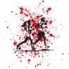 Red Runs and Splashes