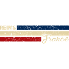 France - Reims - France - Flag - Stripes