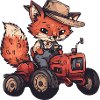 Fox Tractor Farmer