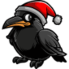 Raven Crow Christmas