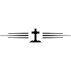Cross Symbol Line