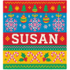 Personalised Susan Christmas Art
