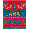 Sarah Christmas Knit Doormat