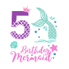Sirène d’anniversaire – 5 ans de design