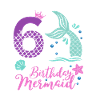 Birthday Mermaid – 6 Years of Design