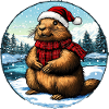 Marmots Christmas
