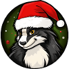 Skunk Santa Claus