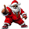Hip-Hop Santa Claus / Rapper