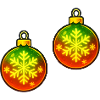 Weihnachtskugel Schneeflocke Ornament Kugel