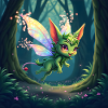 Forest Rainbow Dragon