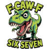 FCAWF Dino Six Seven Tee