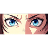 Anime Eyes Blue Iris Manga Fan