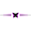 Butterfly Symbol Line