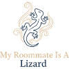 My roommate is a lizard