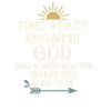 Find Peace Knowing God Quote, Christian 