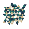 Geometric Triangle Mosaic