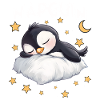 Penguin Nightgowns Funny Sleepwear Napguin