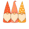 Gnomes Hearts Stars Christmas Holiday Fun