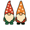 Funny Christmas Gnomes Family Holiday Design