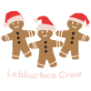 Gingerbread Crew Christmas Motif Christmas Bakery