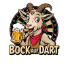 Bock Auf Dart Ziege Mit Bierkrug