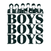 Boys Silhouettes Stylish Team Motif