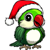 Perroquet de Noël