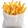 French Fries Bag Fast Food