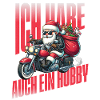 Le Père Noël à moto
