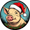 Piglet Christmas