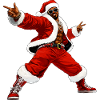 Rap Hip-Hop Weihnachtsmann Santa